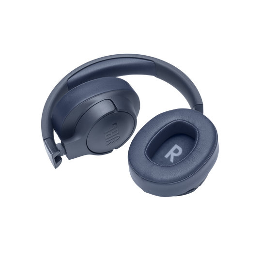 JBL Tune 710BT - Blue - Wireless Over-Ear Headphones - Detailshot 4